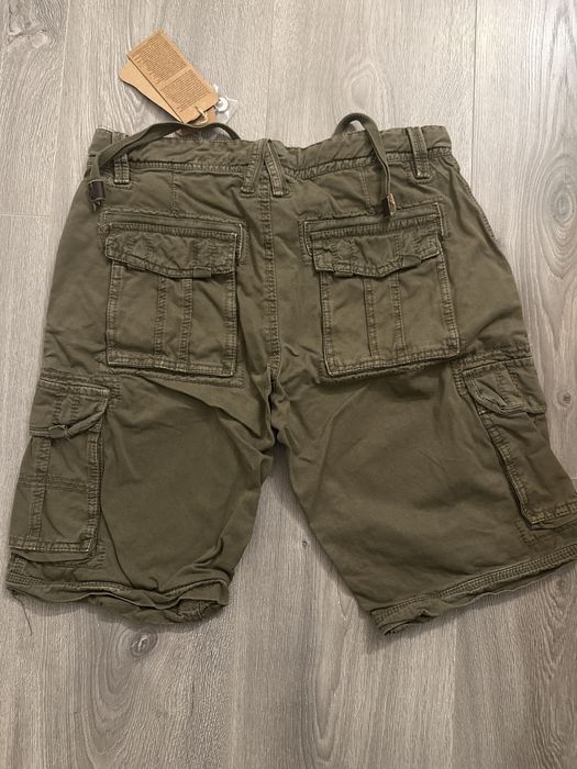 Pantalon bǎrbǎtesc Collins scurt, kaki