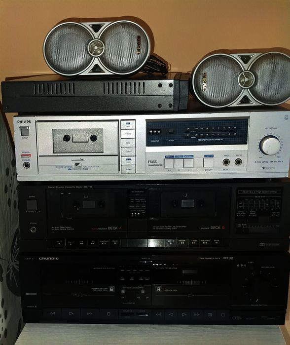 Casetofon Grunding, Philips