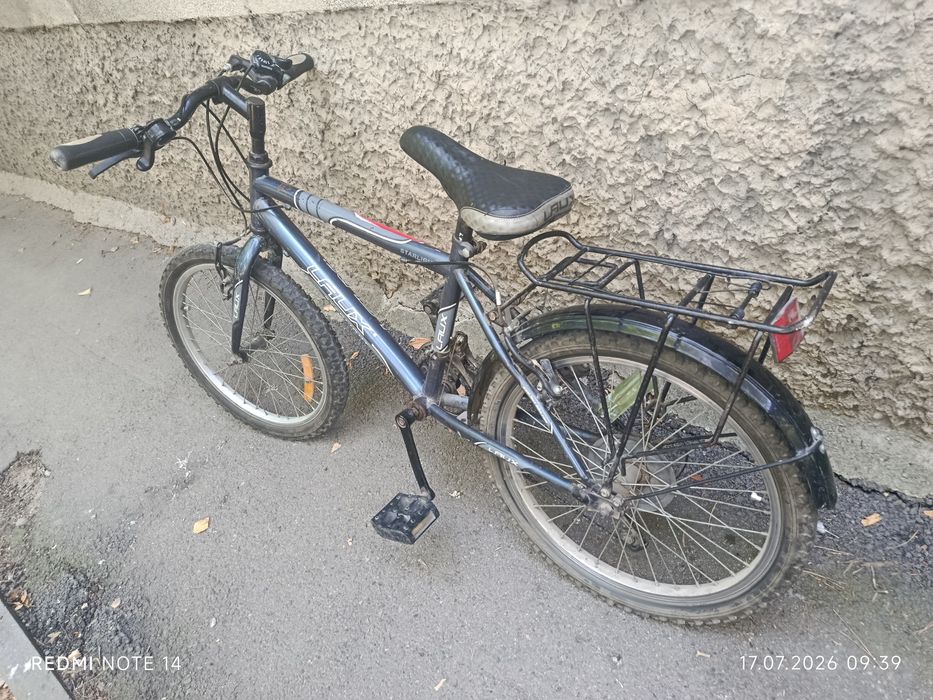 Детский велик Laux серого цвета