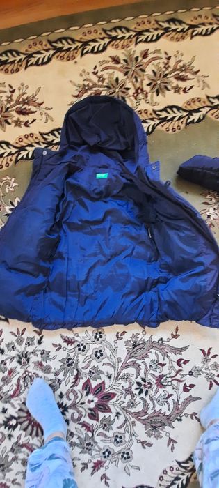 Куртка пуховик бенетон