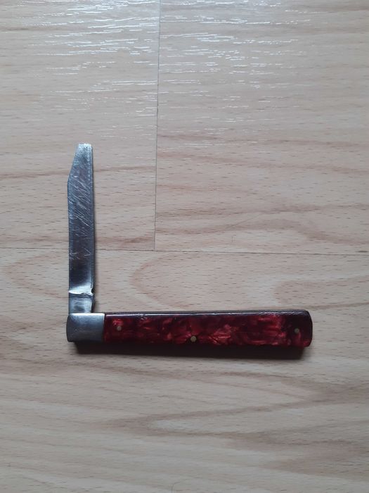 Колекционерско джобно ножче "ВТ" с дефект, ретро