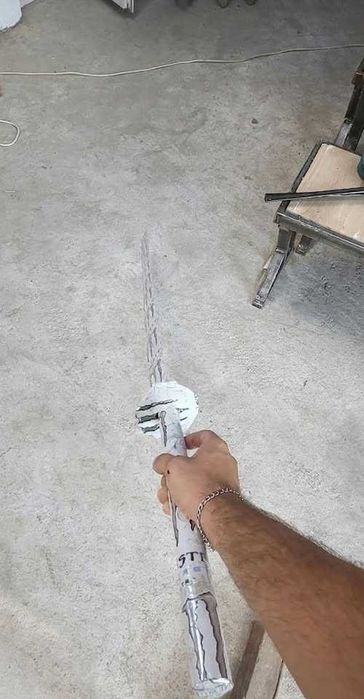 Sabie Unicat Monster Energy (Ultra White) – 150 CM (Handmade)
