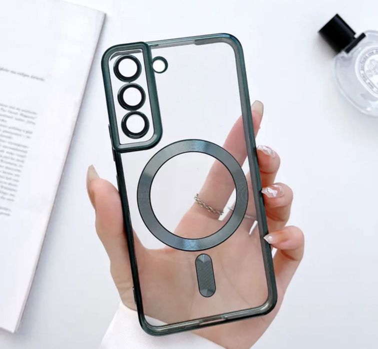 Samsung S22/S23/S24/S25/S26 PLUS ULTRA Husa Magsafe Folie Silicon