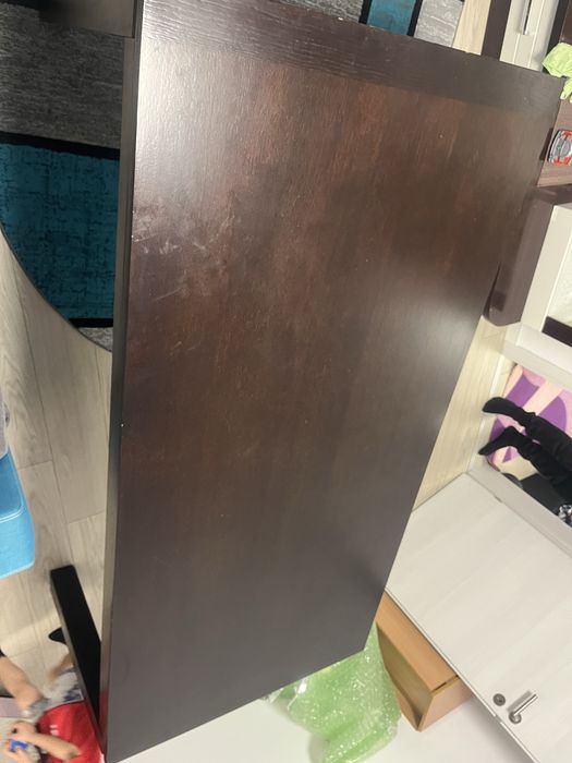 Masă mare din lemn masiv – 200 × 100 cm