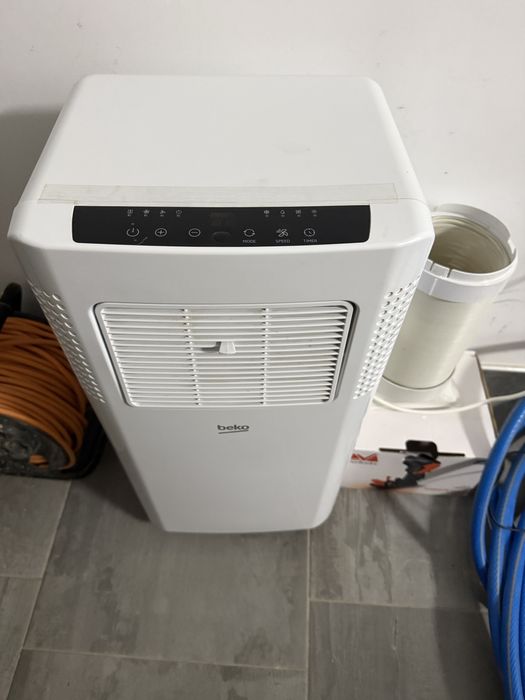 Aer conditionat portabil BEKO BP209H, 9000 BTU, A/A, Alb