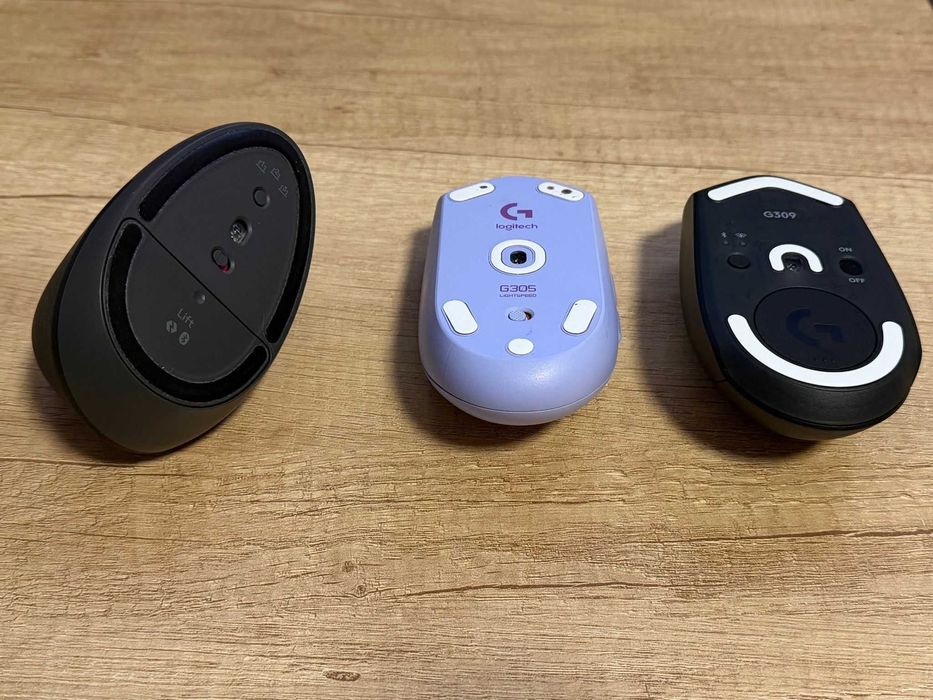 Logitech Wireless Мишки – Модели G309 и Lift (Вертикална)