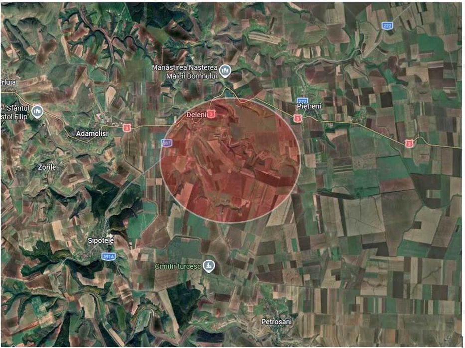 Vanzare teren arabil - 18 Ha - Com. Deleni - Jud. Constanta