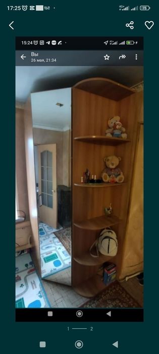 Продам угловой шкаф в хорошем состоянии