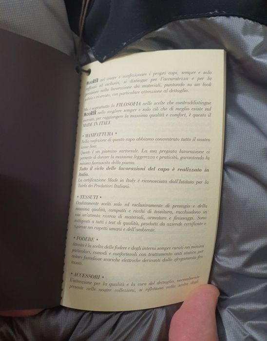 Geaca puf Moorer Men XL