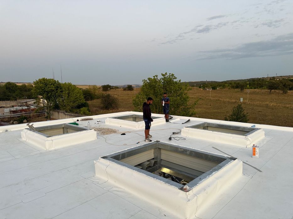 Ремонт на покриви с битумна хидроизолация, Битумни керемиди PVC/ TPO