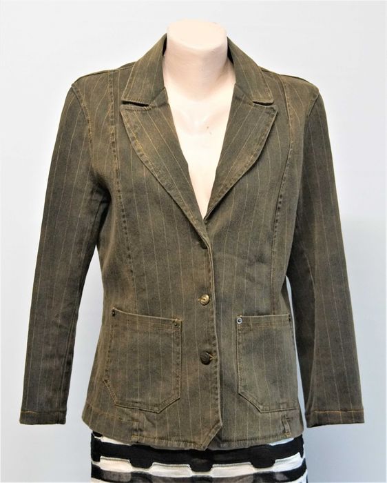 Jacheta Just Cavalli maro cu dungi  marimea M