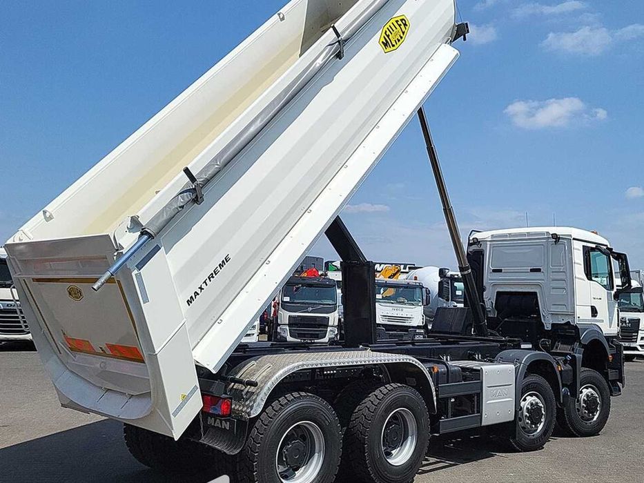 Самосвал MAN TGS 41.480 8X6 Meiller