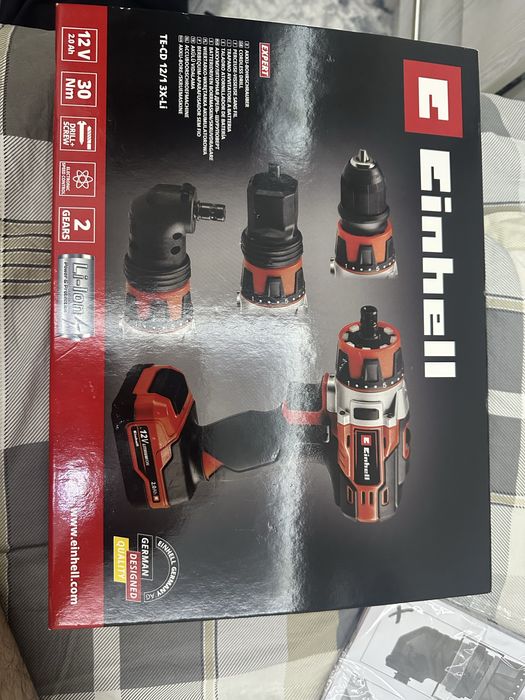 Шуруповерт Einhell TE-CD 12/1 3X