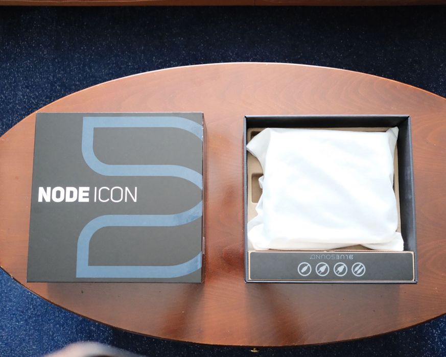 Bluesound NODE ICON стриймър, като нов, пълен комплект