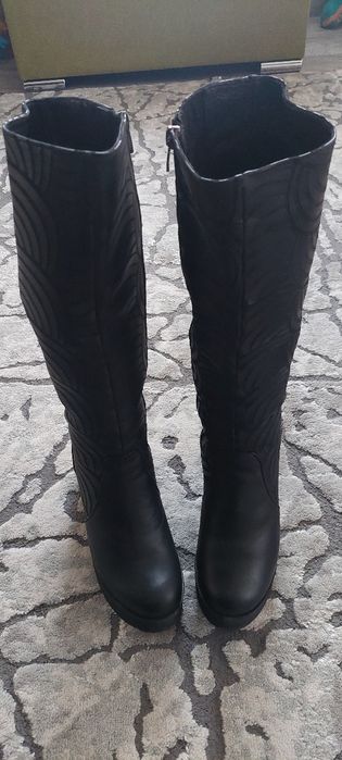 Ботуши естествена кожа 38 номер