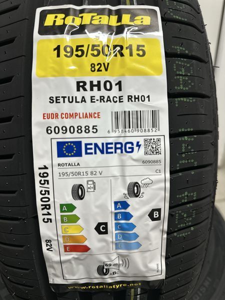 Нови летни гуми ROTALLA SETULA RH01 195/50R15 82V НОВ DOT 1955015