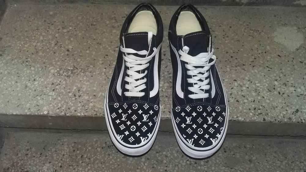 Vans x Louis Vuitton Old Skool оригинални нови кецове маратонки НОВИ