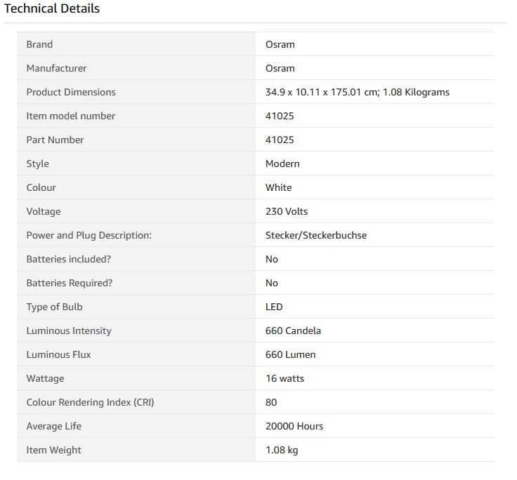 Осветително тяло лампа пендел Osram Combilite Linear LED