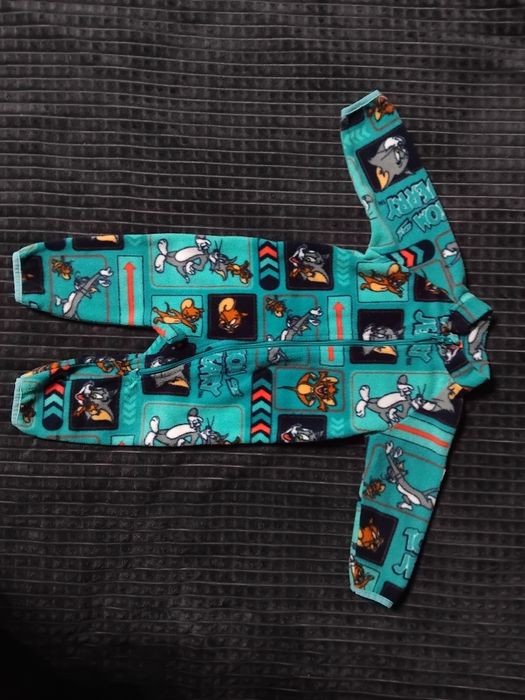 Флисовый комбинезон 80