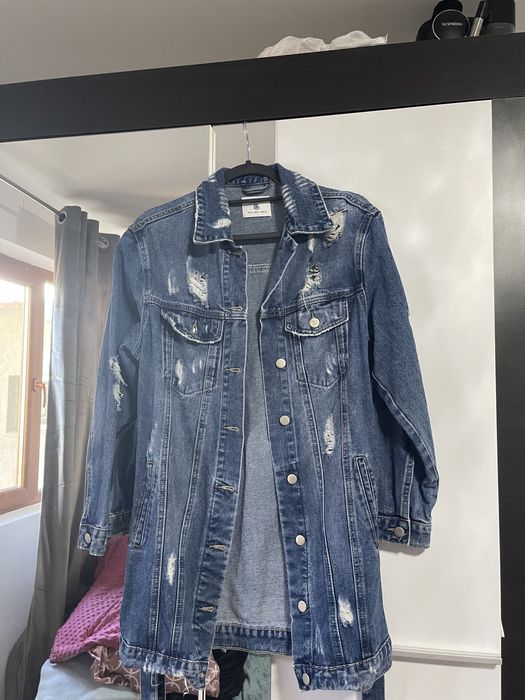 geaca denim marimea s inpecabila