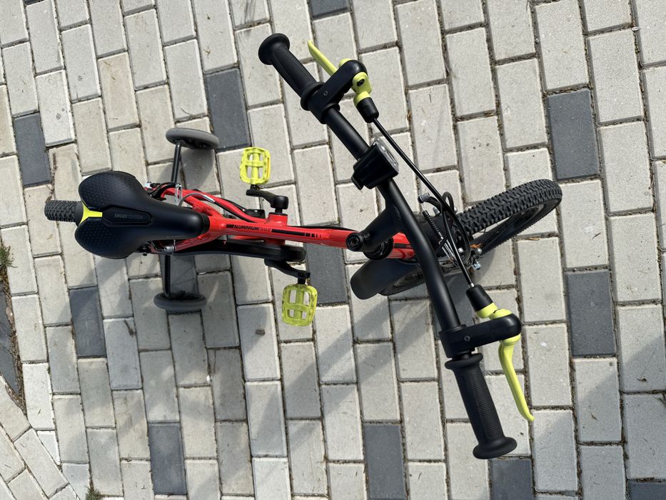 BTWIN Bicicletă Racing 900 16" roșu ropii 105 - 120 cm