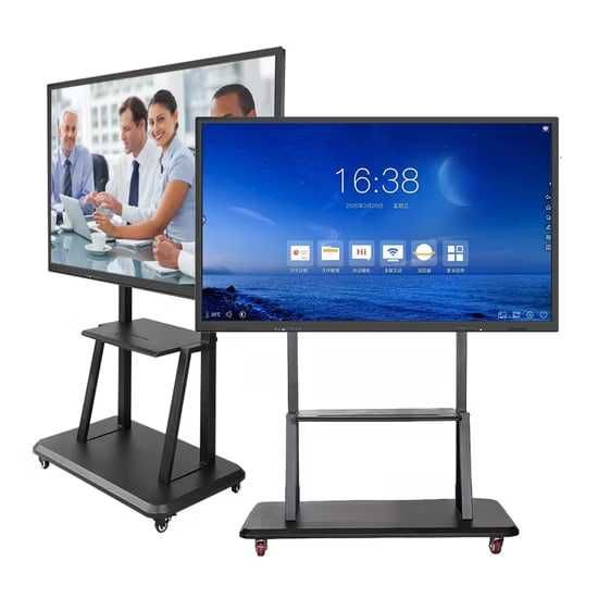 Интерактивная доска от 65 до 98 + Роликовый Кронштейн Доставка есть