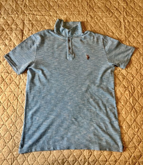 Tricou polo albastru de la US Polo , marime L