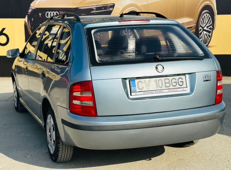 Skoda Fabia, 1.4 benzina, 2002, RATE CU BULETINUL,  AVANS 0