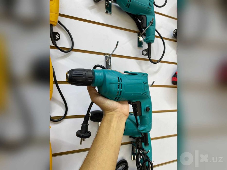 Дрель электрическая 400W Drel elektr drel 10 mm, firuza rang