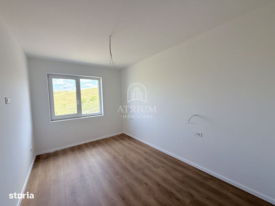 Apartment finisat 3 camere, bloc nou, zona Apahida