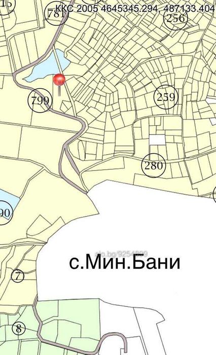 Имот в близост до С. Минерални бани, обл. Хасково