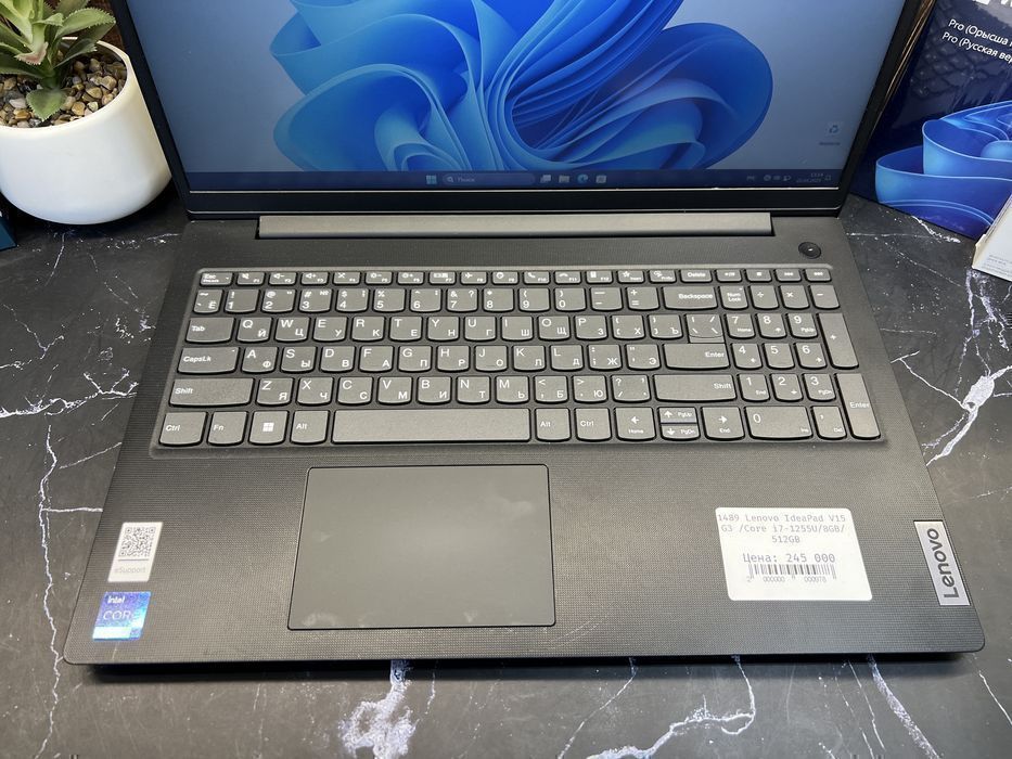 Lenovo V15 G3 | Core i7 | 8GB RAM | 512GB SSD | Мощный и стильный
