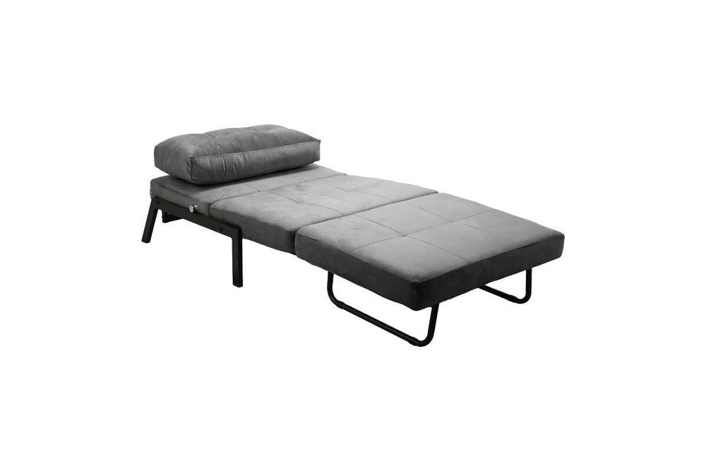 Фотьойл-легло Puzzle-home Fancy, Различни цветове, Кадифе, 95х98х70см.