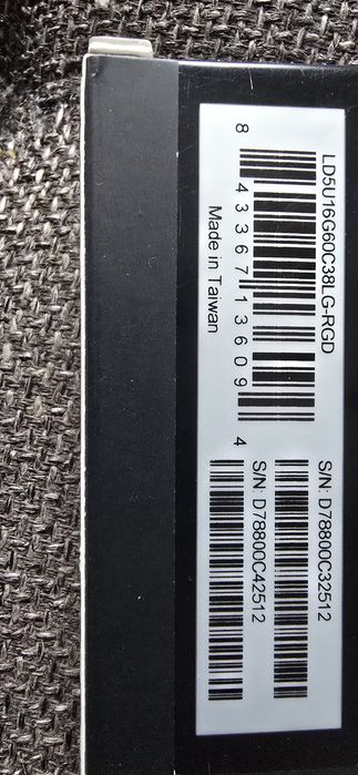 Ram Memorie Lexar Thor Kit 32GB DDR5 6000 Cl38 Nou