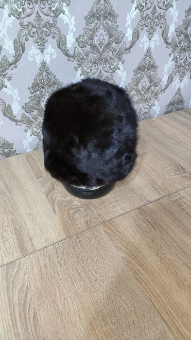 Натуральная норковая шапка