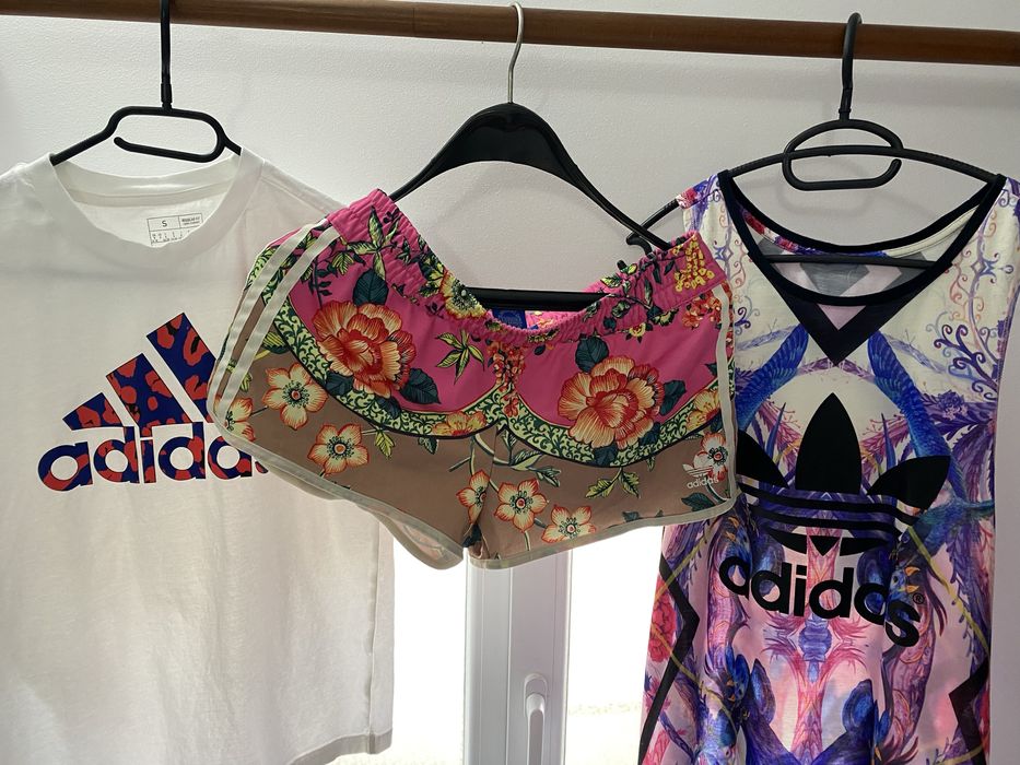 Adidas топ,блуза и панталонки