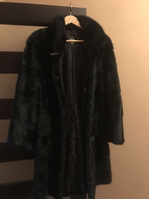 Теплая  норковая шуба