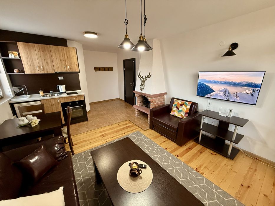 Дава се под наем Двустаен апартамент в Банско - 70 кв.м за 380 € - Снимка #2