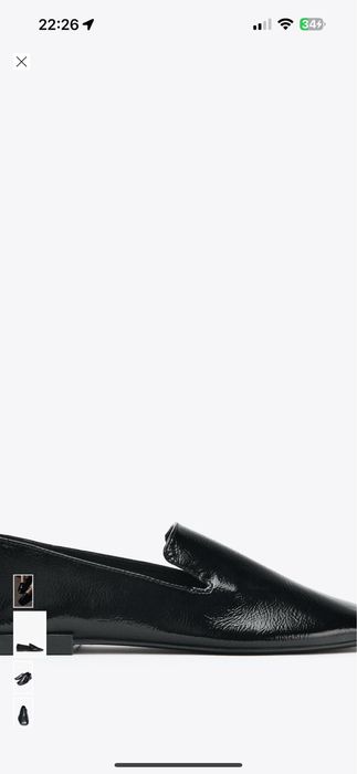 Лоферы zara новые