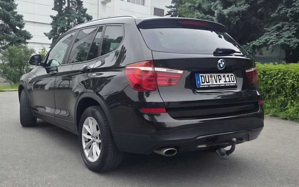 BMW X3 maro inchis metalizat, recent adus si inmatriculat RO