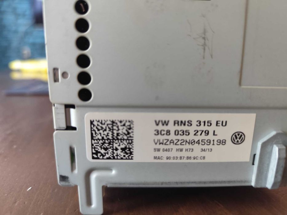 Оригинална навигация,мултимедия,CD за VW Sharan