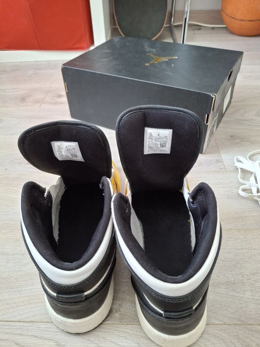 Air jordan 1 mid yellow ochre НОМЕР 40