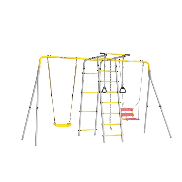 Игровая площадка Romana Лесная Поляна + доп. стойка (цепные и пластик)