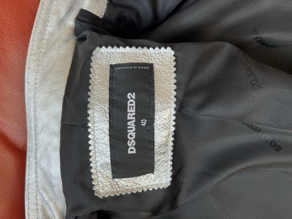 Dsquared2 дамско кожено яке от 100% кожа