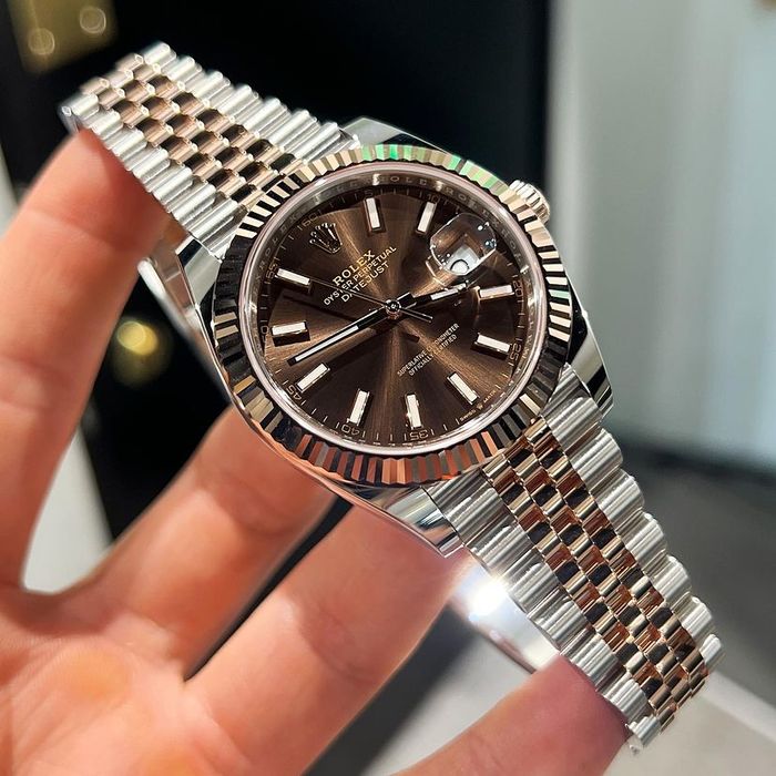 Rolex datejust chocolate dial 41,mm