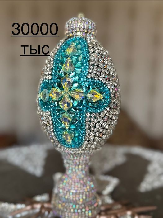 Пасха  яйцо из страз