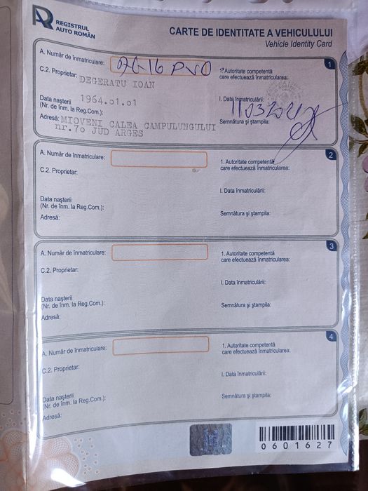 Vând duba Ford Transit