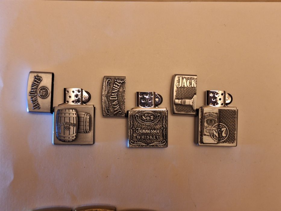 Газови метални запалки Jack Daniel's  ( 3 броя-20лв.)