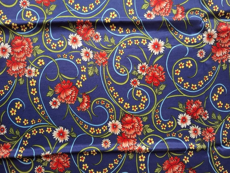 Отрез натуральной ткани крепсатин длиной 5м