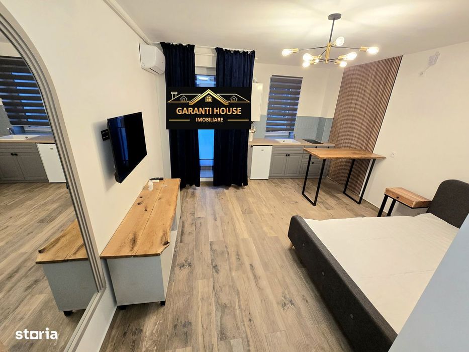 Prima închiriere, apartament cu o camera, mobilat si utilat, 280€/Luna